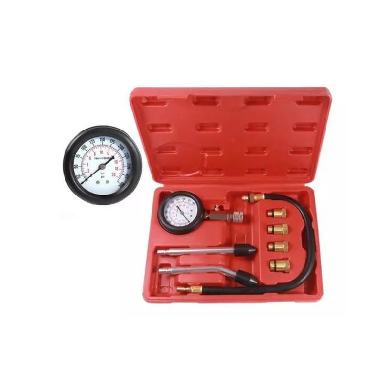 GENERICO - Probador De Compresión Cilindros Motor Gasolina Calibración