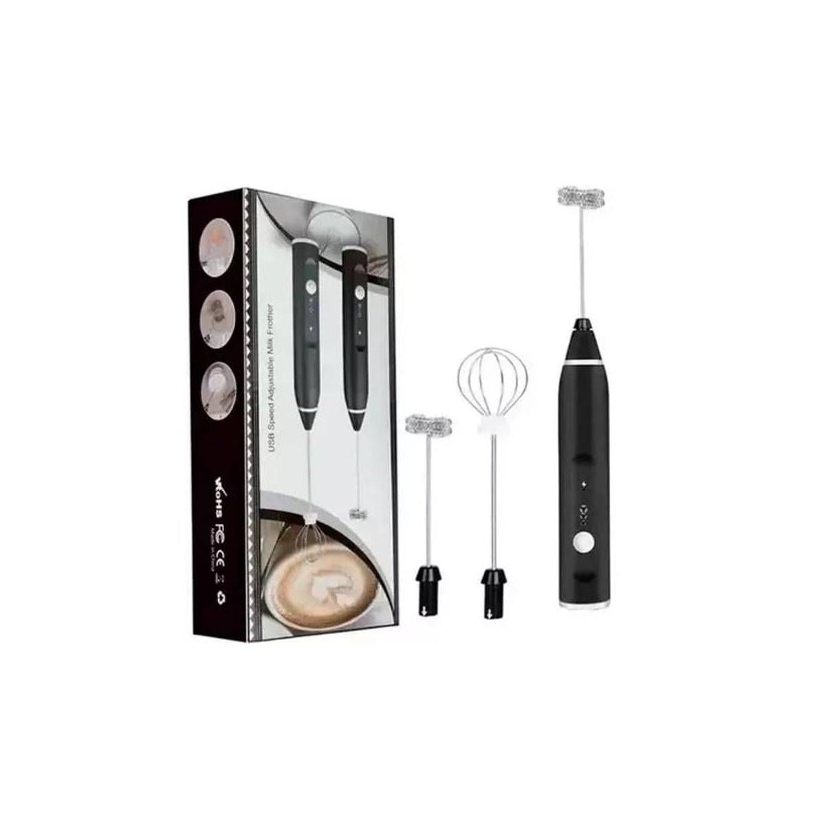 SKY - Mini Batidor Eléctrico Portátil Mezclador Recargable De Mano