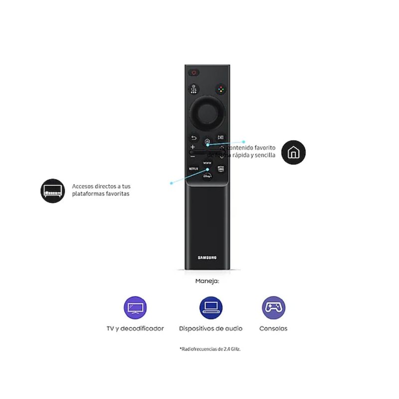 SAMSUNG - Televisor Samsung FLAT LED Smart TV 50 pulgadas Crystal UHD 4K