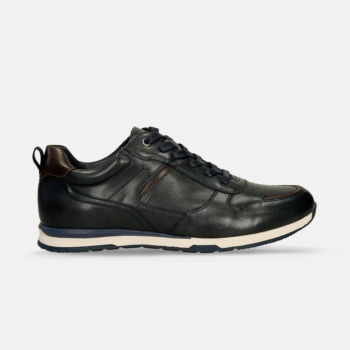 BATA - Tenis Casuales Para Hombre Bata Negro Mondavio Fresno Casual