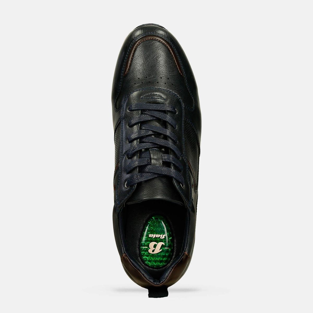 BATA - Tenis Casuales Para Hombre Bata Negro Mondavio Fresno Casual