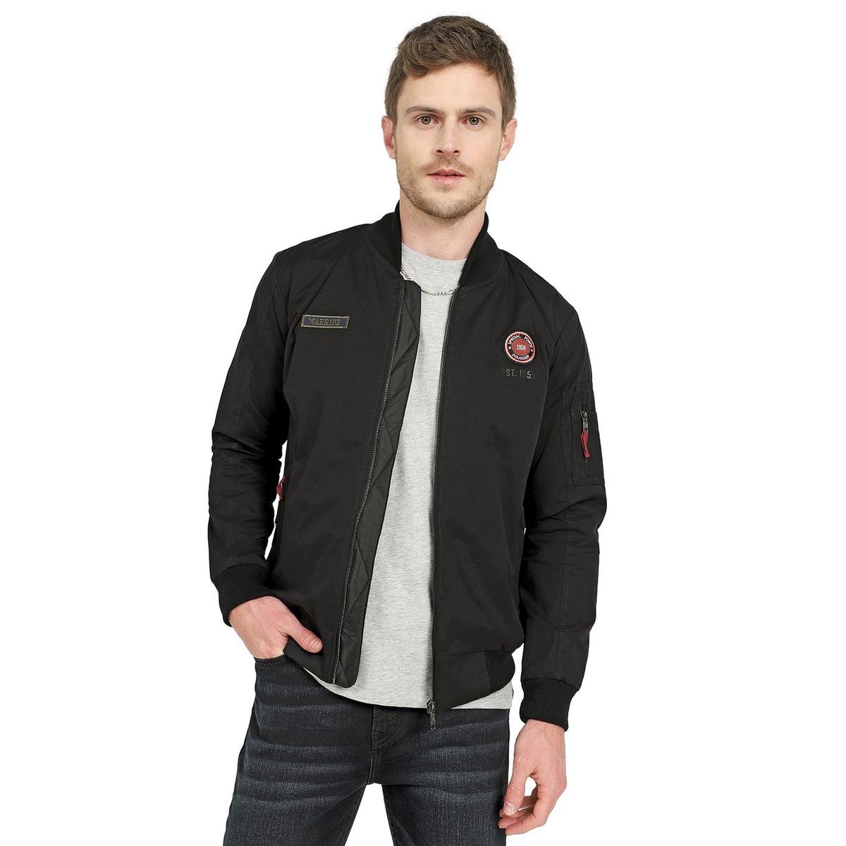 DOUGGER - Chaqueta Negro DOUGGER DRIAN