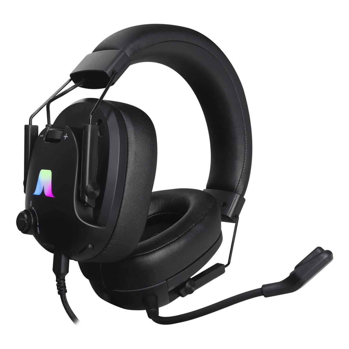 JALTECH - Auriculares Gaming 71 Usb-c Con Micrófono Ajustable Negro