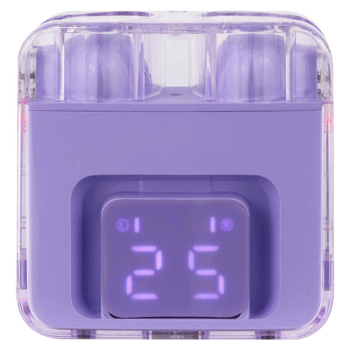 JALTECH - Audífonos Tws Con Bluetooth 53 Y Estuche De Carga Usb-c Violeta