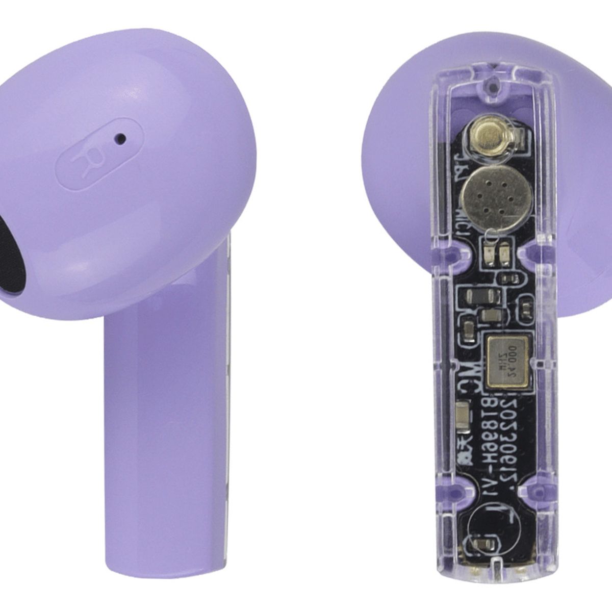 JALTECH - Audífonos Tws Con Bluetooth 53 Y Estuche De Carga Usb-c Violeta