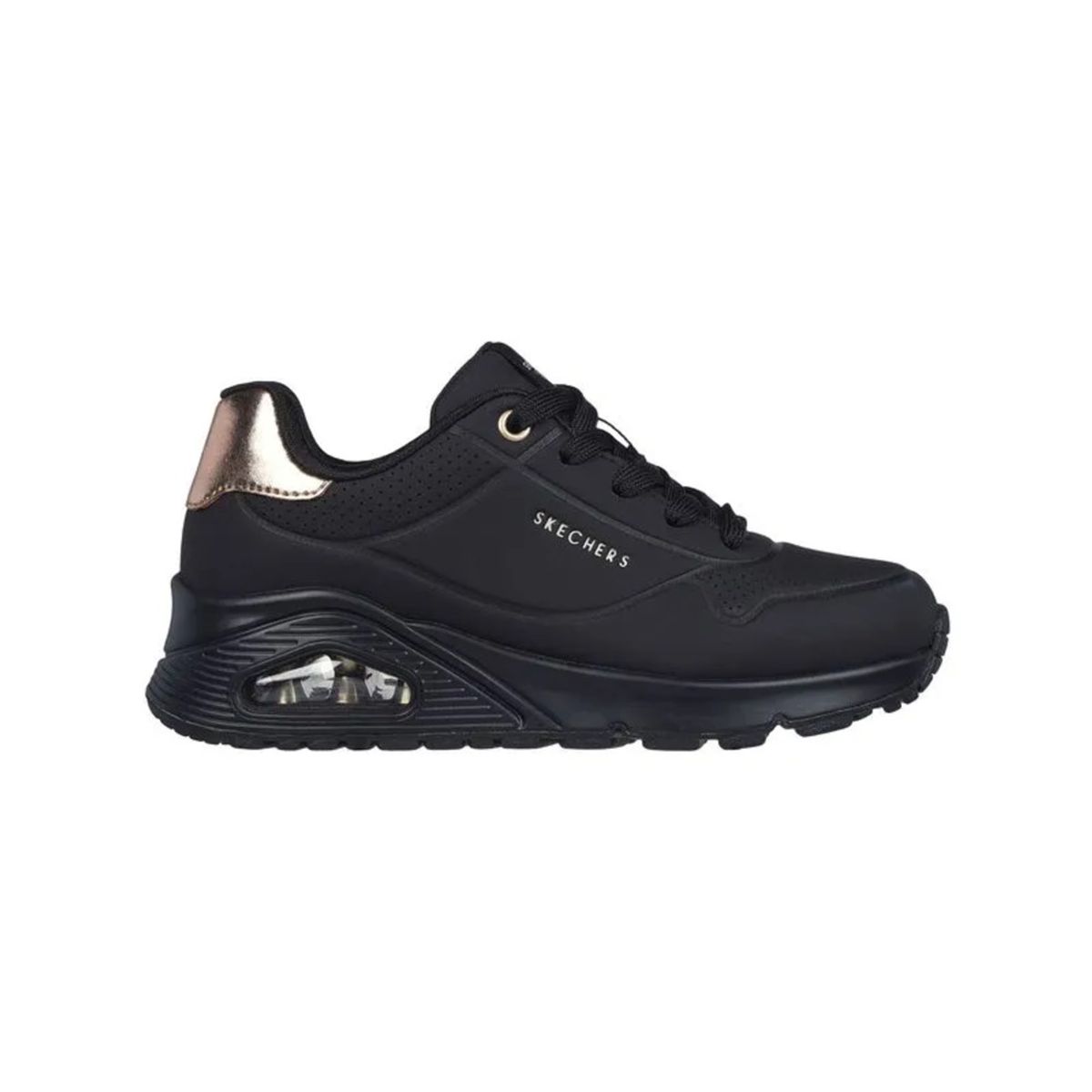 SKECHERS - Tenis Niña Skechers Uno Shimer Away - Negro