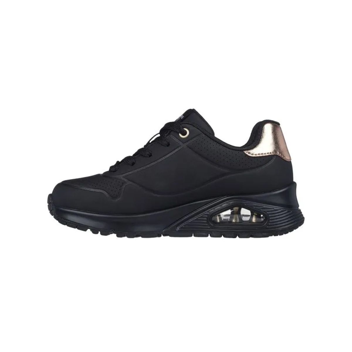 SKECHERS - Tenis Niña Skechers Uno Shimer Away - Negro
