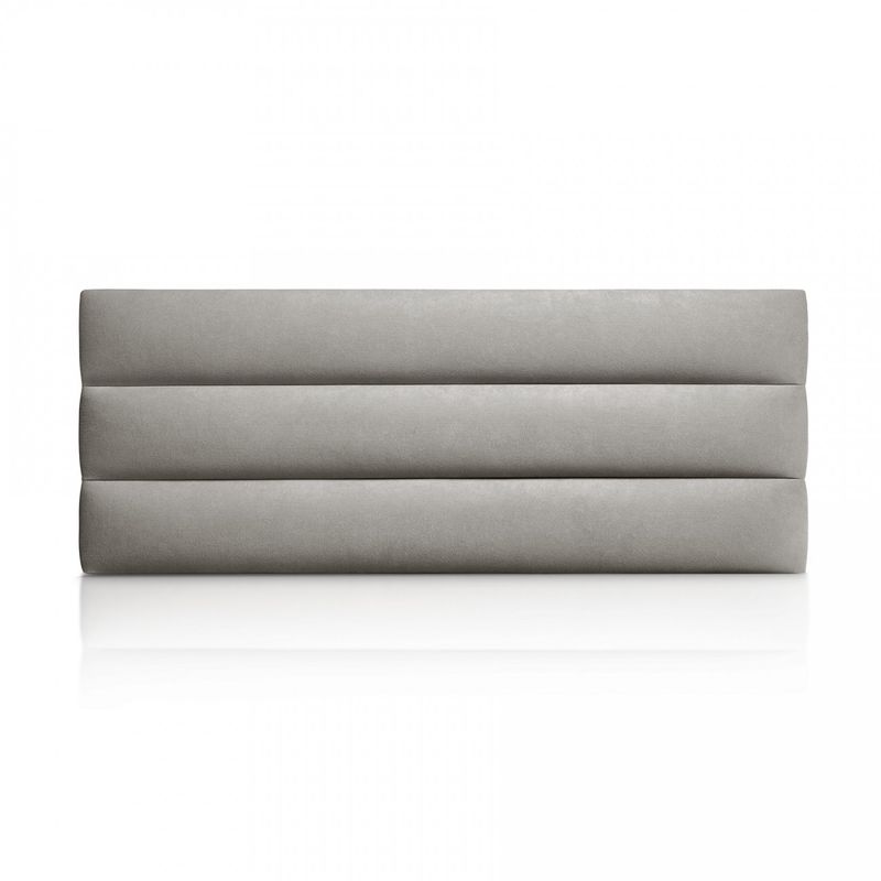 BANZAY - Cabecero Boston Sencillo Gris