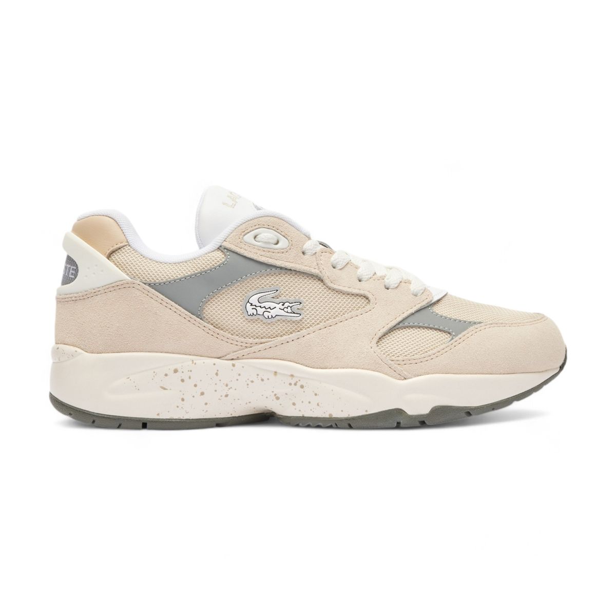 LACOSTE - Zapatilla Hombre Lacoste Storm 47SMA0023 Color Beige
