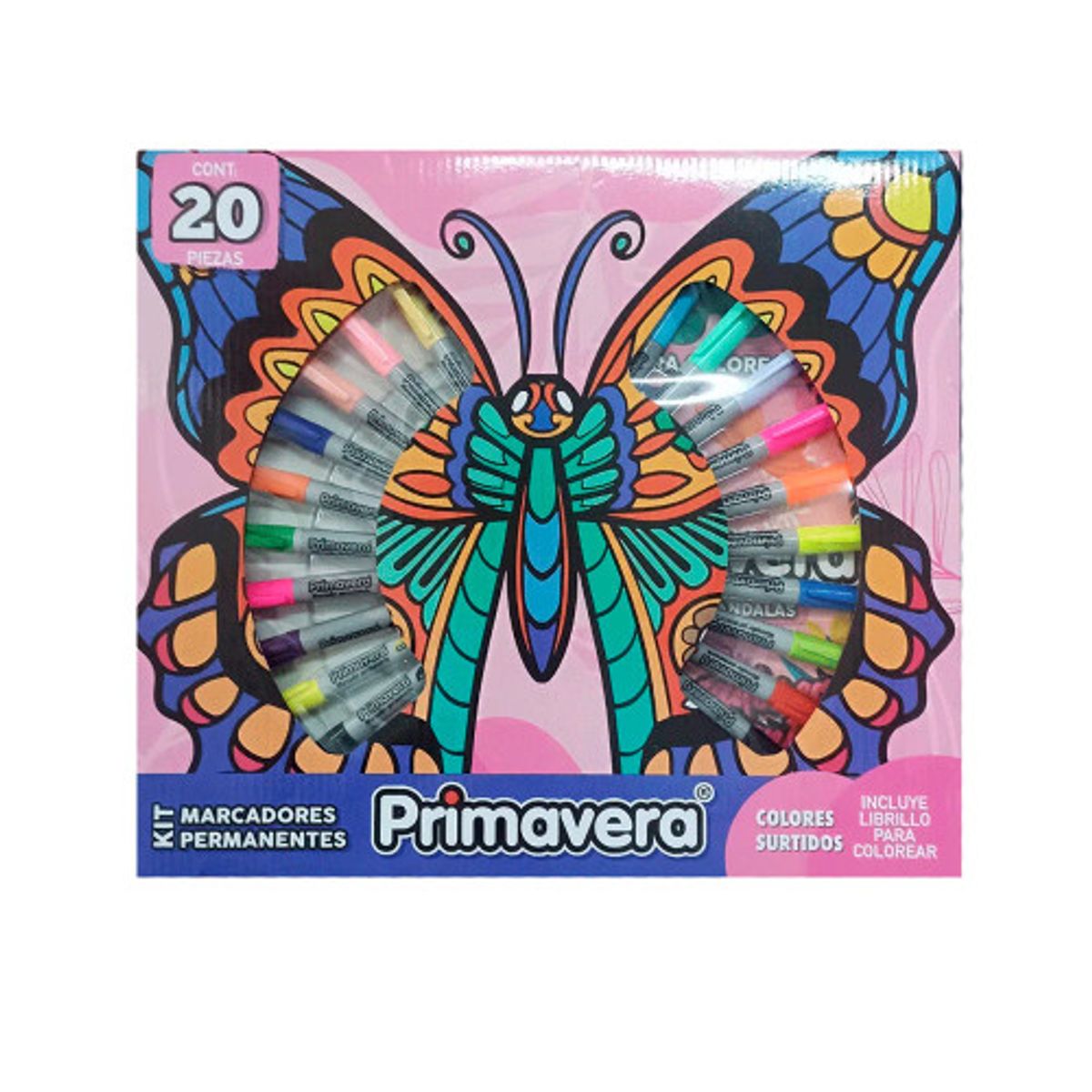 PRIMAVERA - Kit de Marcadores Surtidos + Sorpresa Primavera