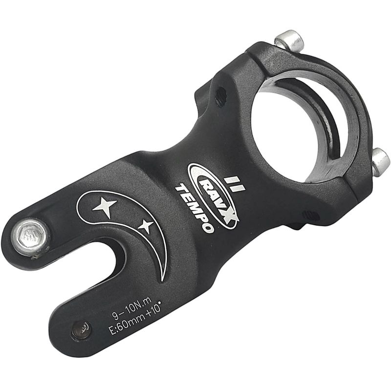 GENERICO - Espiga Bicicleta Ravx 60mm Codo Potencia Mtb Ruta Aluminio