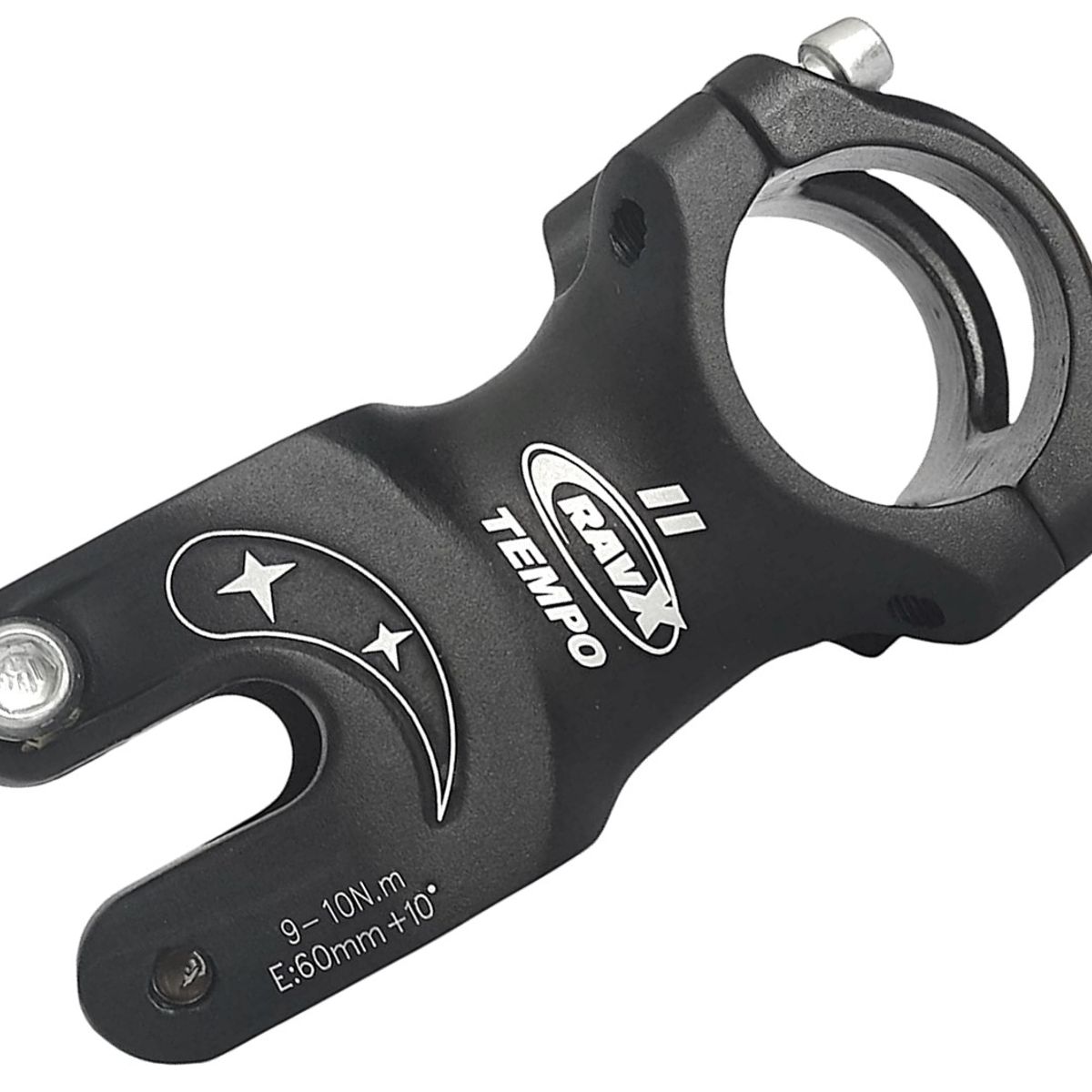 GENERICO - Espiga Bicicleta Ravx 60mm Codo Potencia Mtb Ruta Aluminio