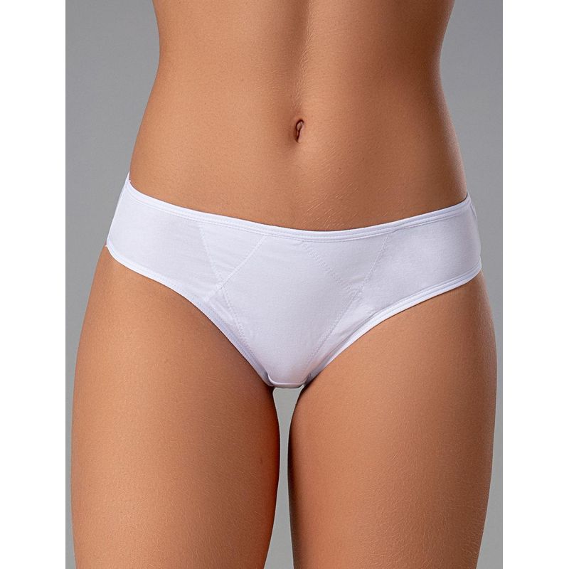 DIANE & GEORDI - Panty tanga (6009) - Blanco