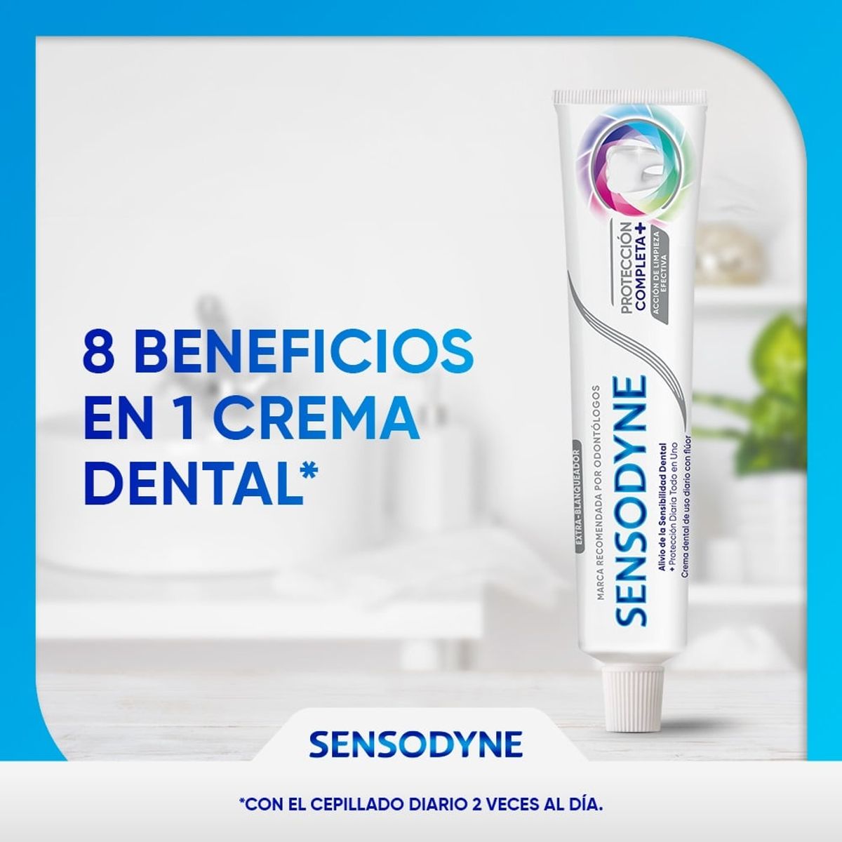 SENSODYNE - Crema Dental Sensodyne Proteccion Completa X 90g