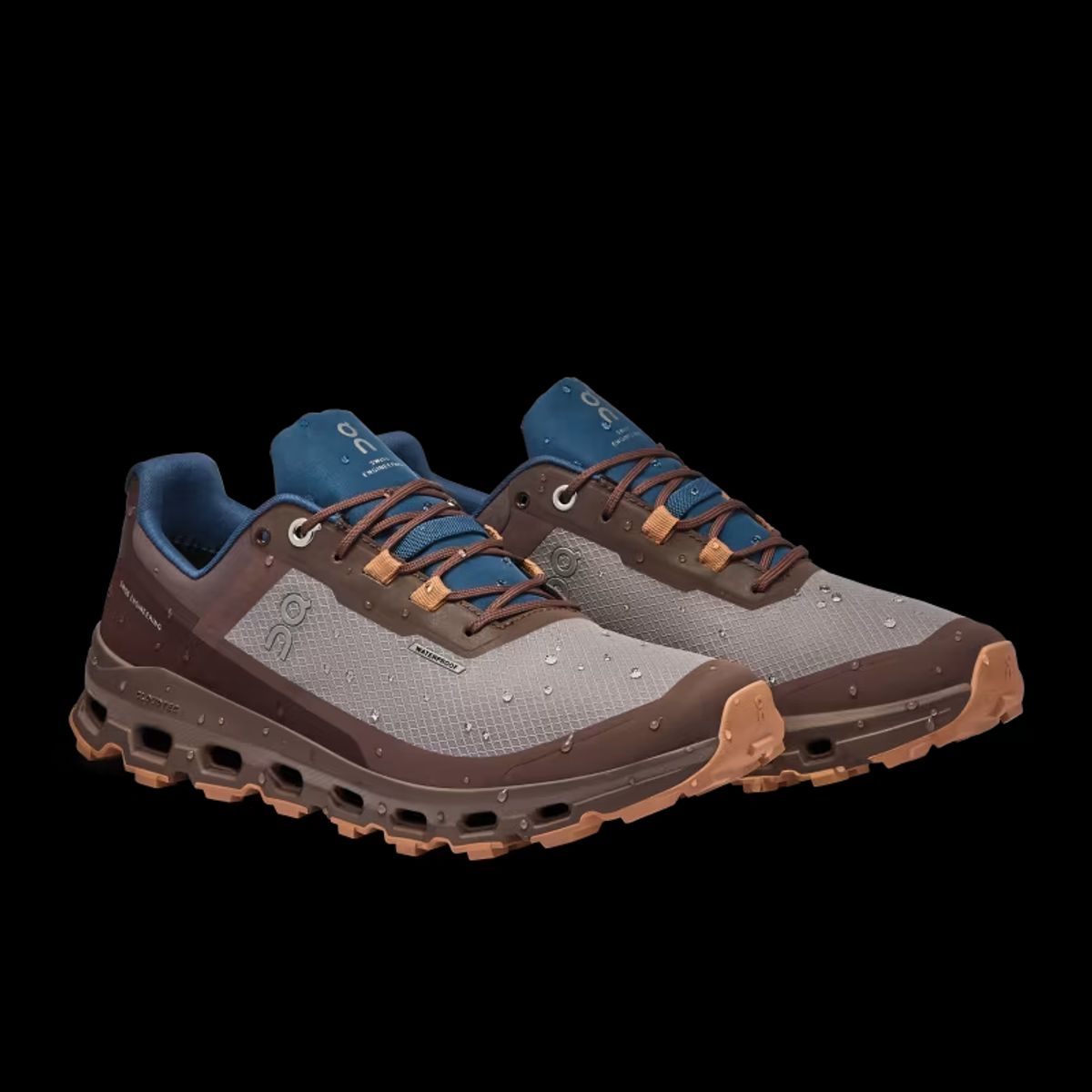 ON RUNNING - Tenis on cloudvista waterproof mujer ON RUNNING Rojo CLOUDWANDERWZINC