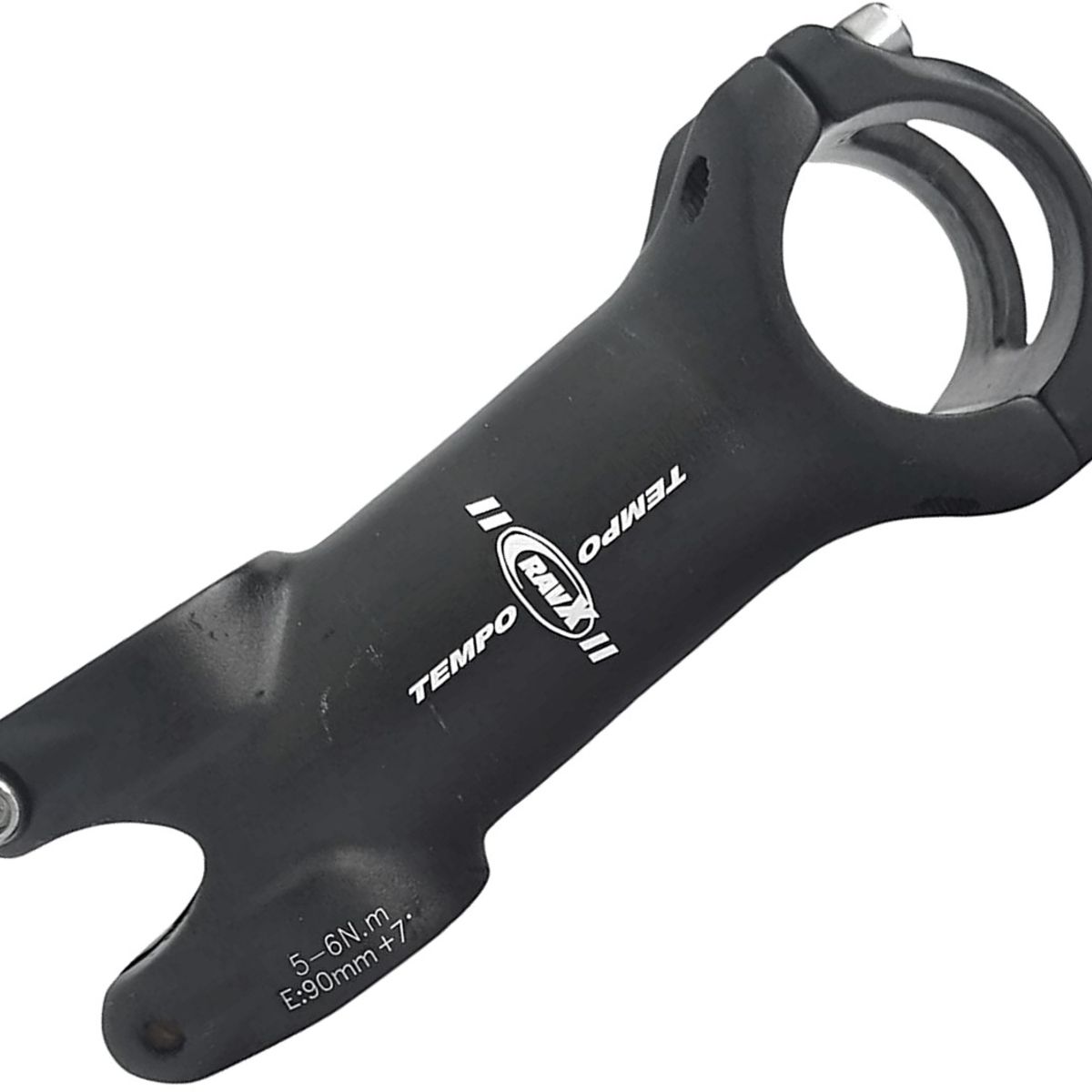 GENERICO - Espiga Bicicleta Ravx 90mm Codo Potencia Mtb Ruta Aluminio