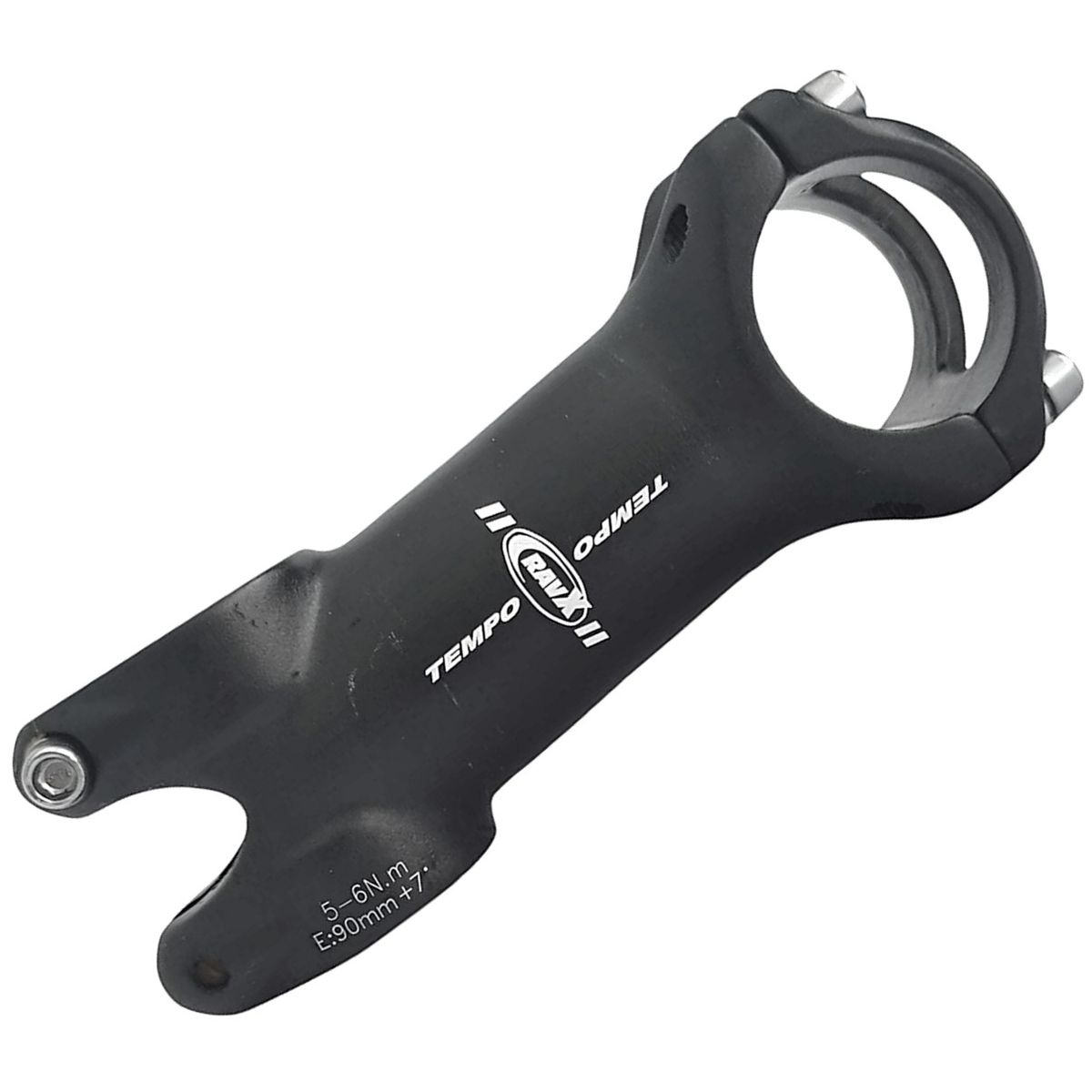 GENERICO - Espiga Bicicleta Ravx 90mm Codo Potencia Mtb Ruta Aluminio
