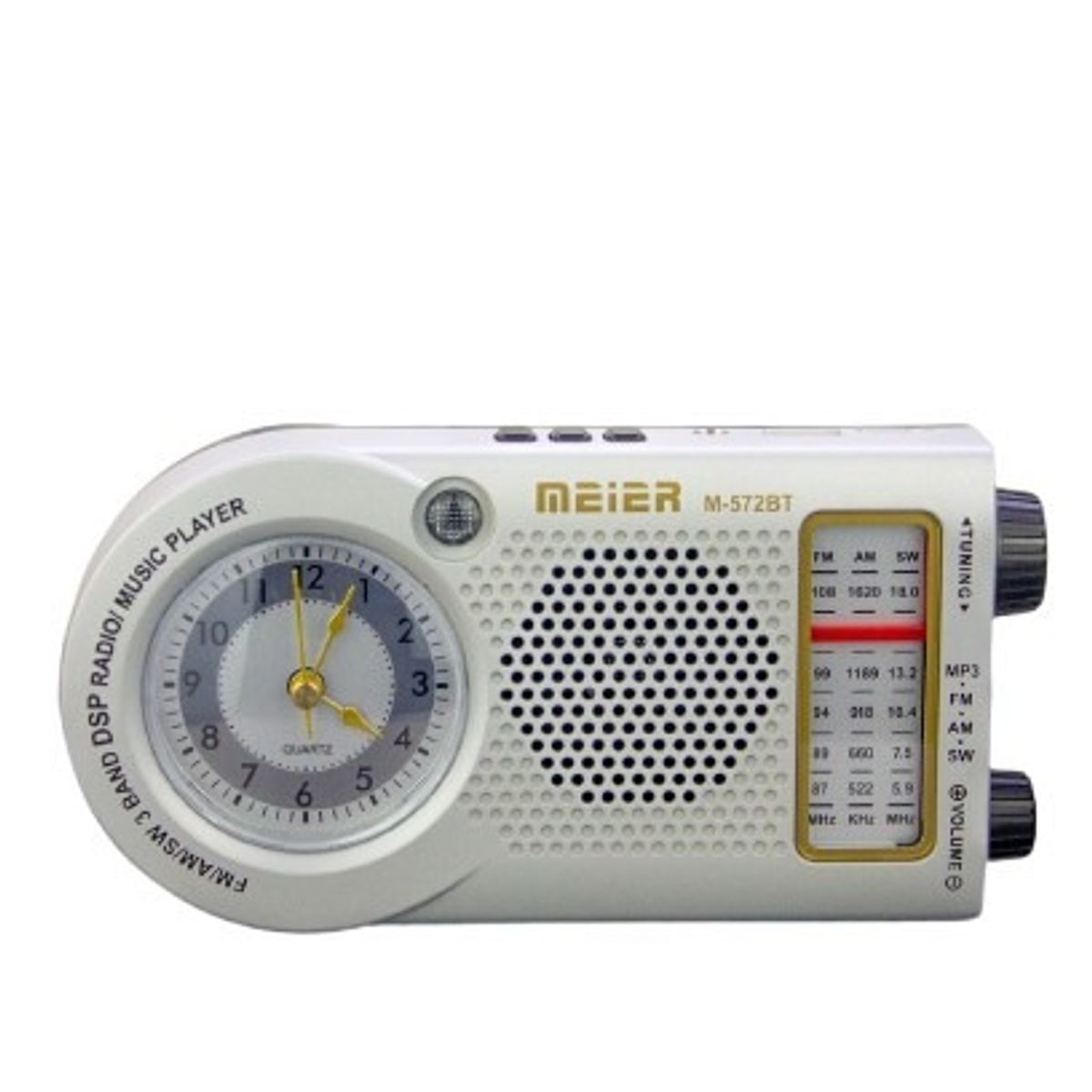 GENERICO - RADIO PARLANTE CON RELOJ M572 BT