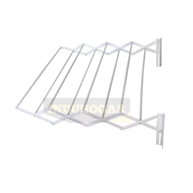 INDUHOGAR - Tendedero Plegable de 1 Metro de Ancho X 1 Metro 8 Tubos