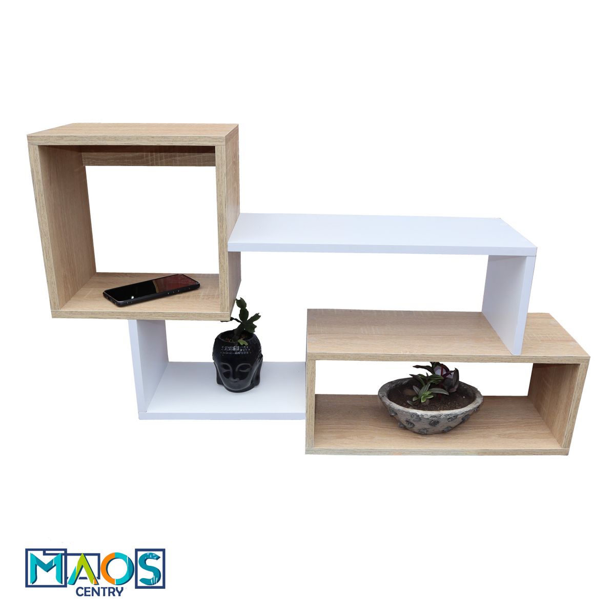 MAOS - REPISA PERCHERO FLOTANTES PARA DECORACION MODERNO