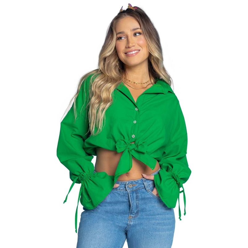 ATYPICAL - Camisa Mujer Verde Atypical 4330