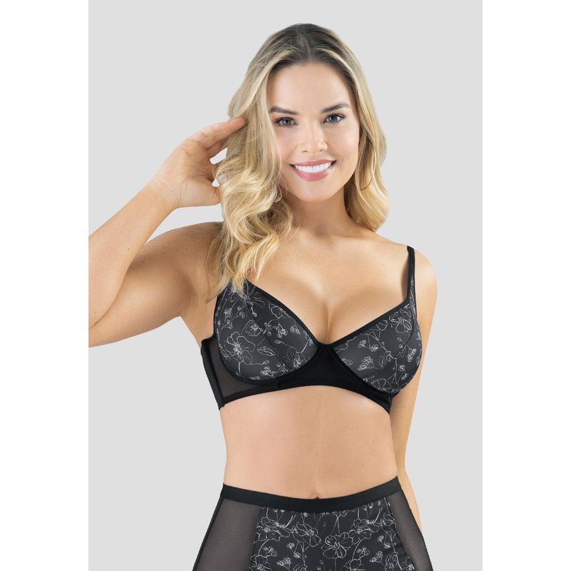 FORMAS INTIMAS - Brasier Mujer Negro Fi 102340