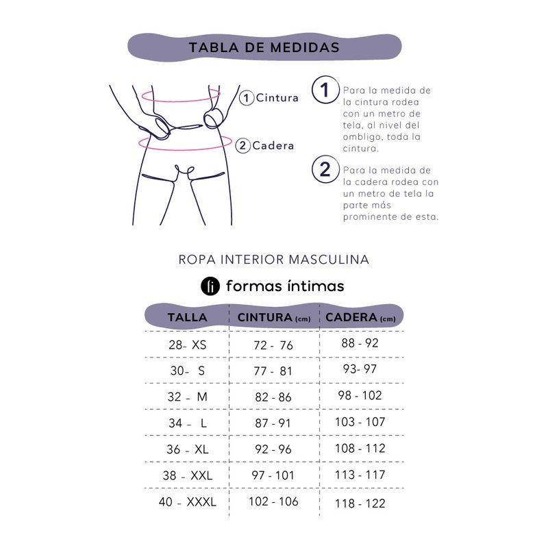 FORMAS INTIMAS - Bermuda Hombre Azul Fi 101740