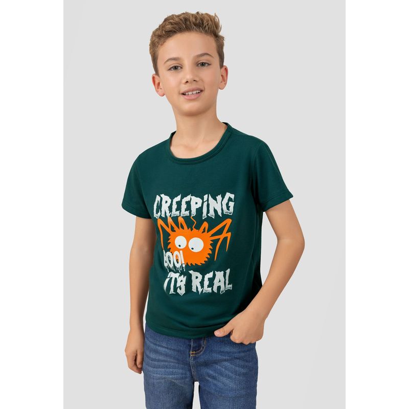 MARKETING PERSONAL - Camiseta Infantil Masculino Verde Mp 104108