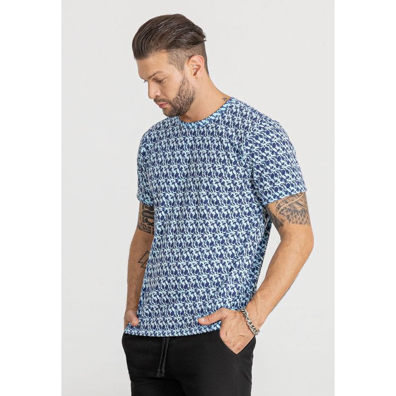 MARKETING PERSONAL - Camiseta Hombre Azul Mp 104119