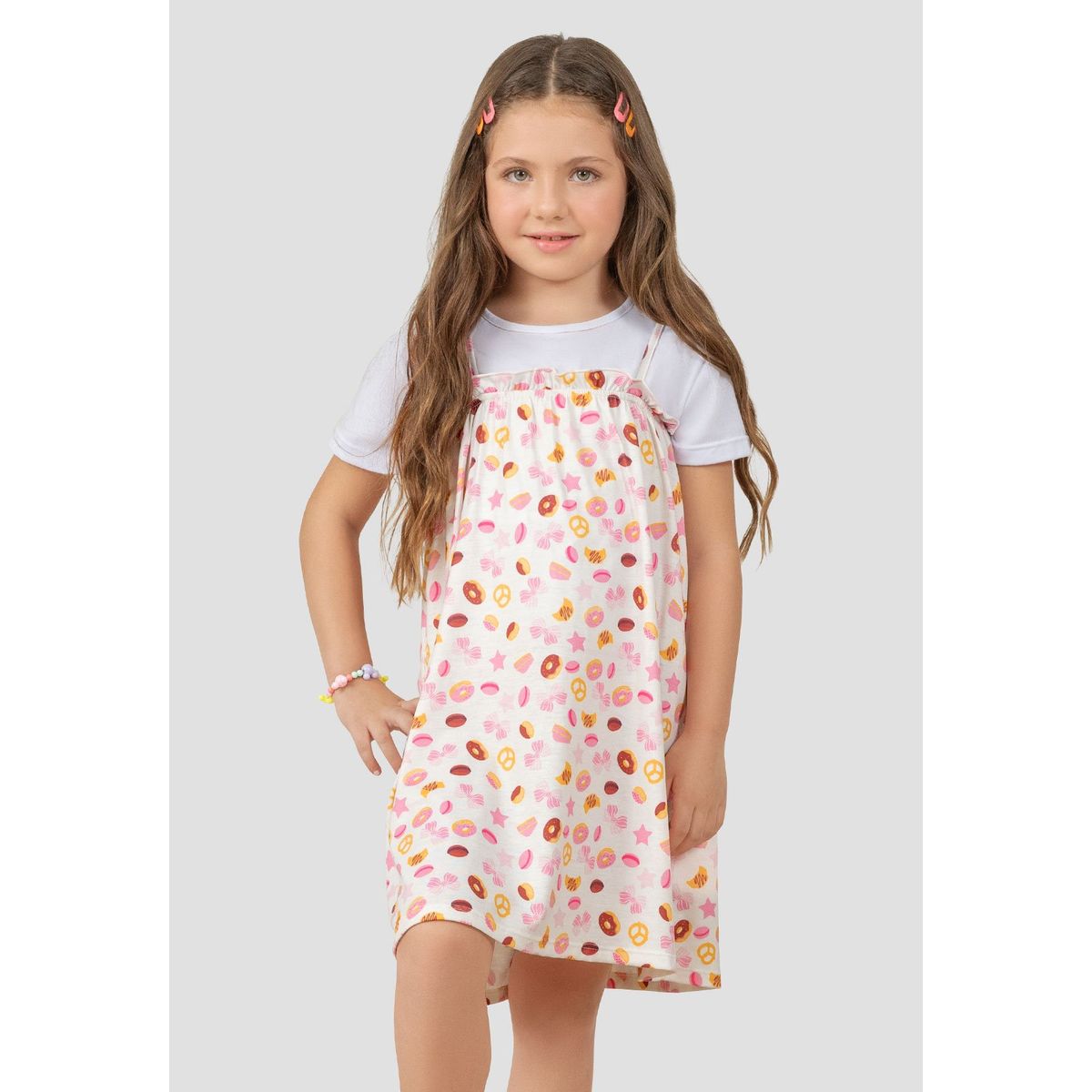 MARKETING PERSONAL - Vestido Paq X2 Infantil Femenino Multicolor Mp 103960