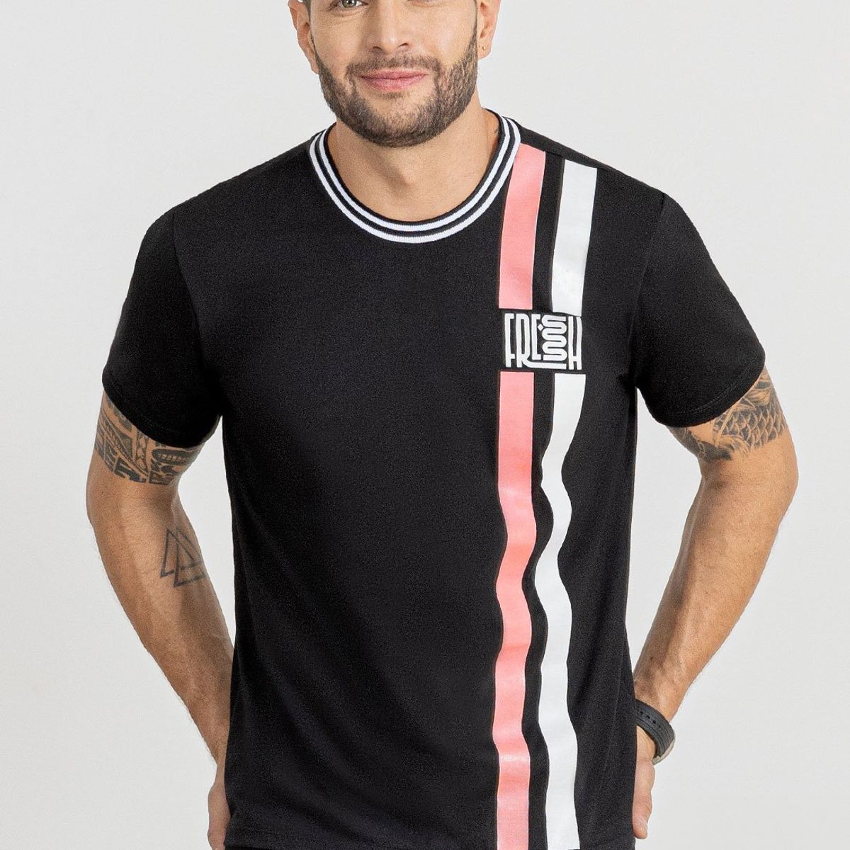 MARKETING PERSONAL - Camiseta Hombre Negro Mp 104405