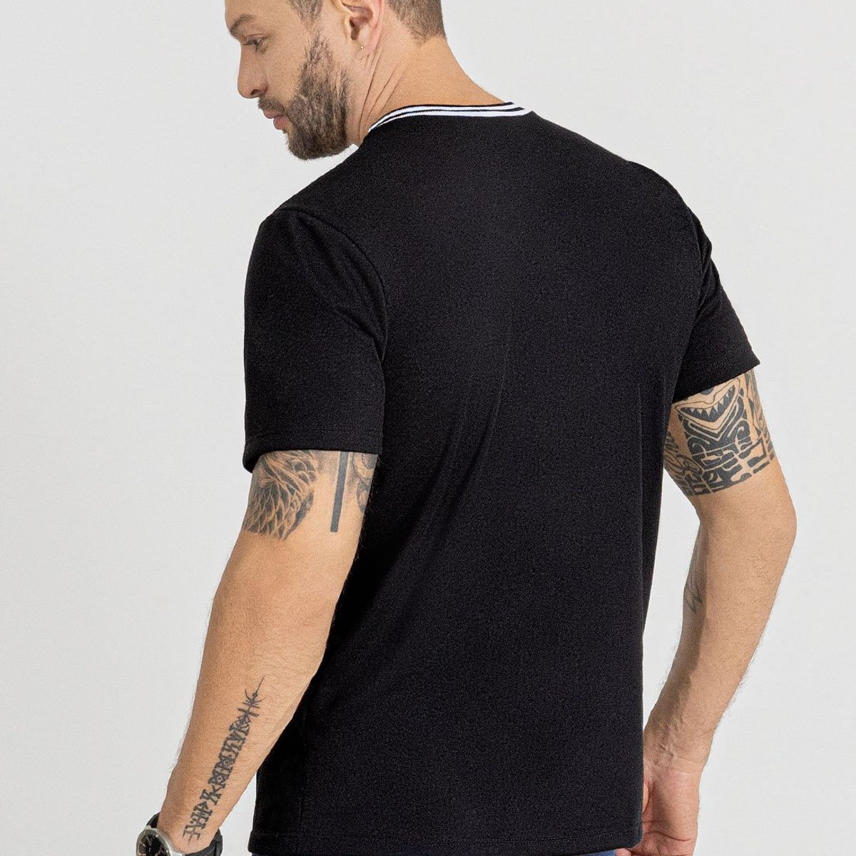 MARKETING PERSONAL - Camiseta Hombre Negro Mp 104405