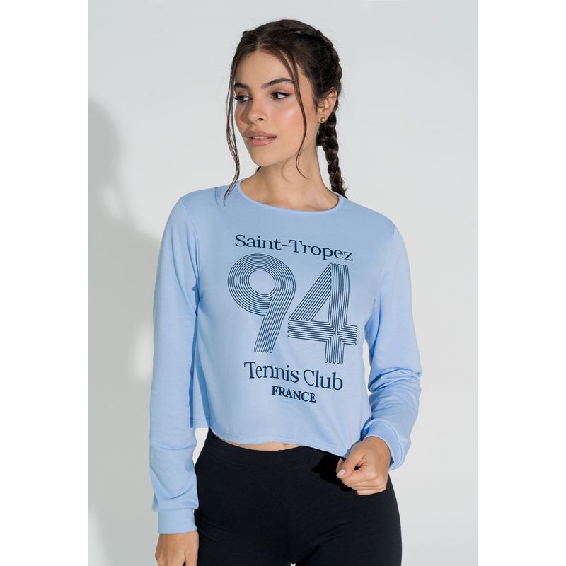 FORMAS INTIMAS - Buzo Mujer Azul FI 104712