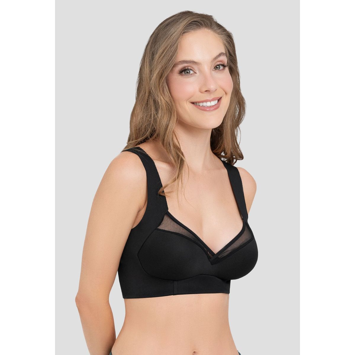 FORMAS INTIMAS - Brasier Mujer Negro Fi 104686