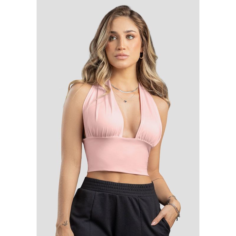ATYPICAL - Crop Top Mujer Rosa Atypical 104228