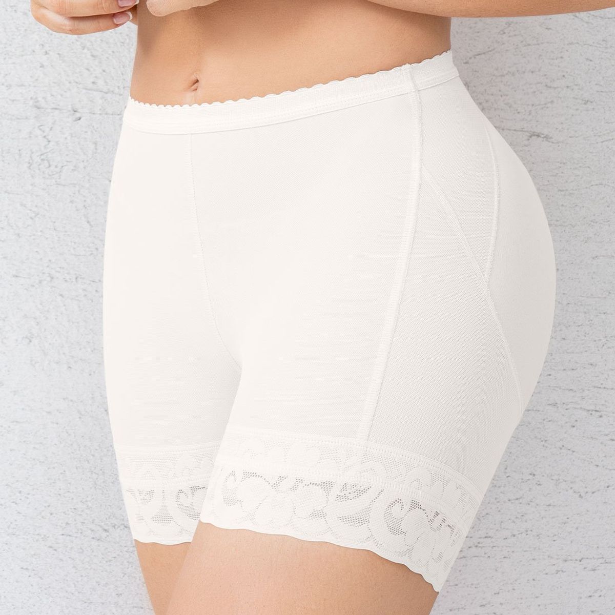 FORMAS INTIMAS - Short Levanta Cola Mujer Beige FI 105326