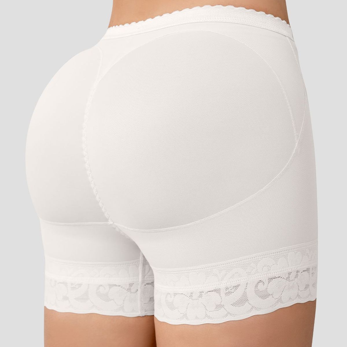 FORMAS INTIMAS - Short Levanta Cola Mujer Beige FI 105326