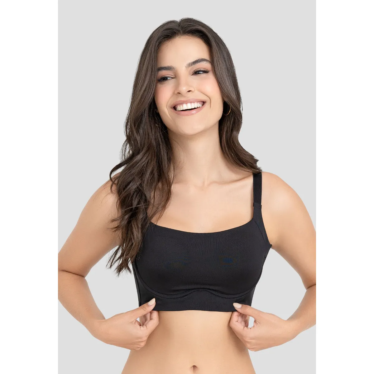 FORMAS INTIMAS - Brasier Mujer Negro Fi 104696