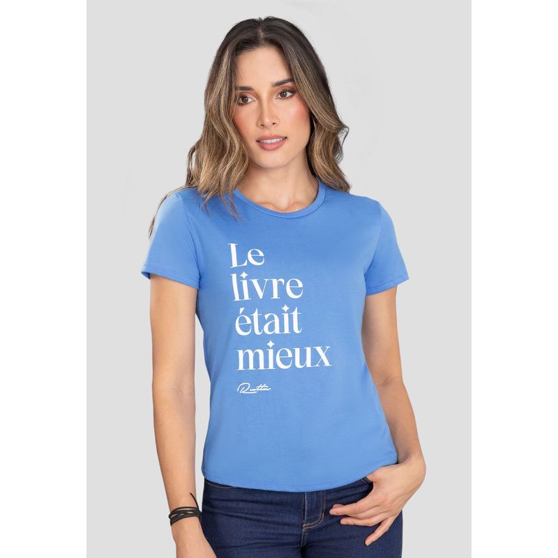 RUTTA - Camiseta Mujer Azul Rutta 105247