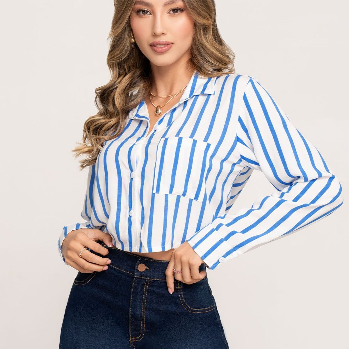 MARKETING PERSONAL - Camisa Mujer Blanco Mp 104730