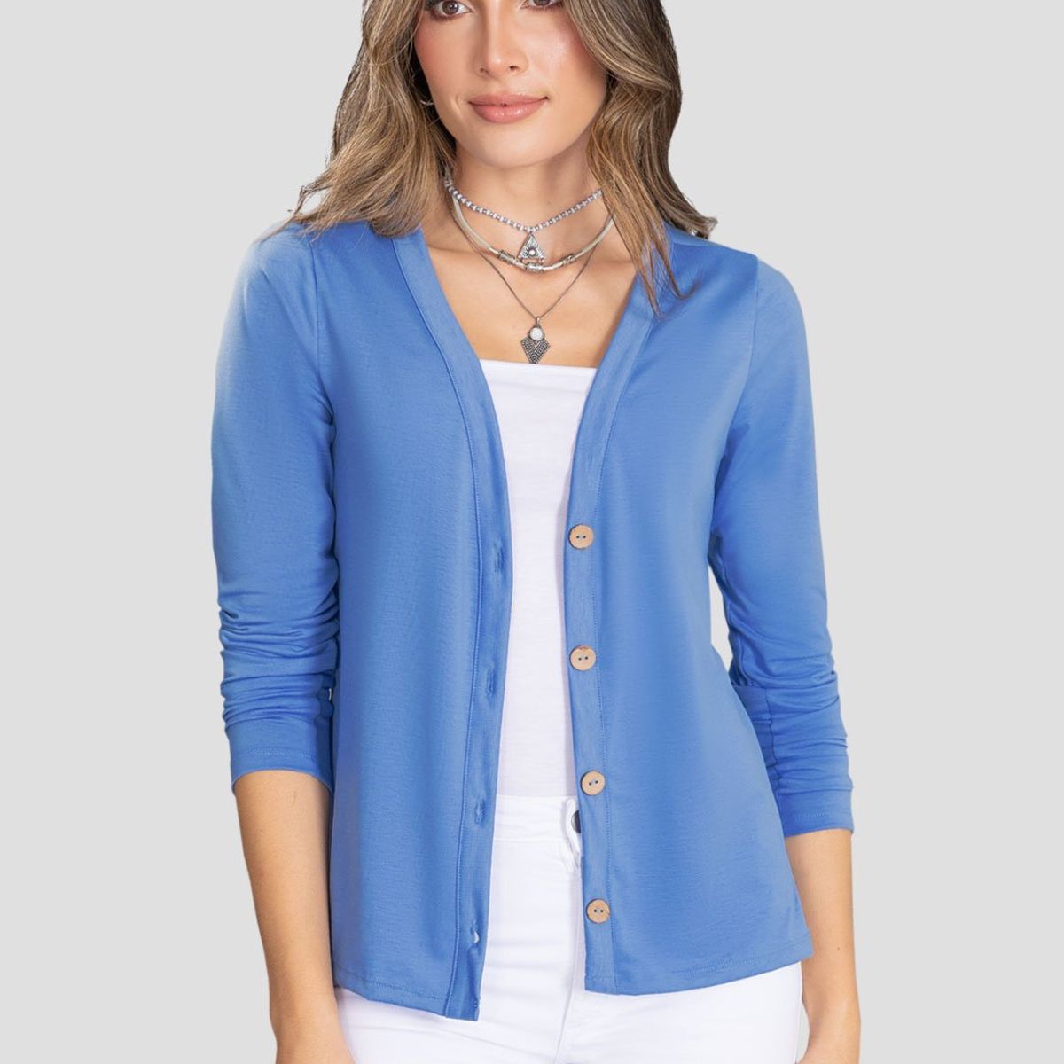 RUTTA - Cardigan Mujer Azul Rutta 105257