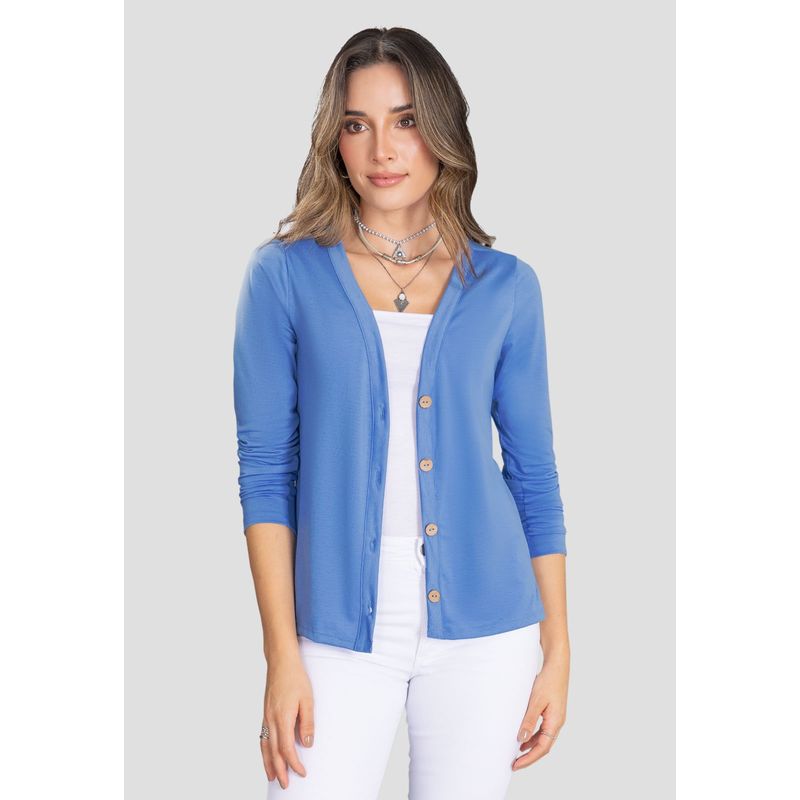 RUTTA - Cardigan Mujer Azul Rutta 105257