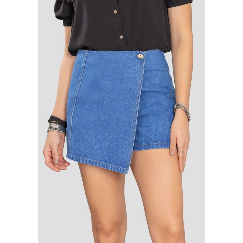 RUTTA - Falda Short Mujer Azul Rutta 105417