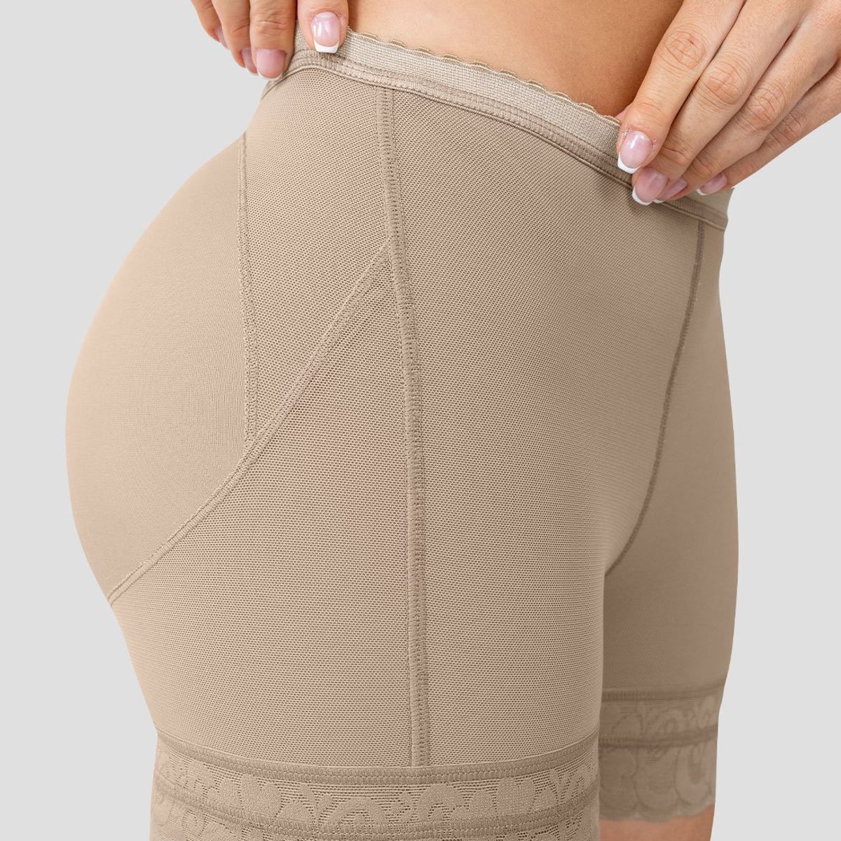 FORMAS INTIMAS - Short Levanta Cola Mujer Gris FI 105326