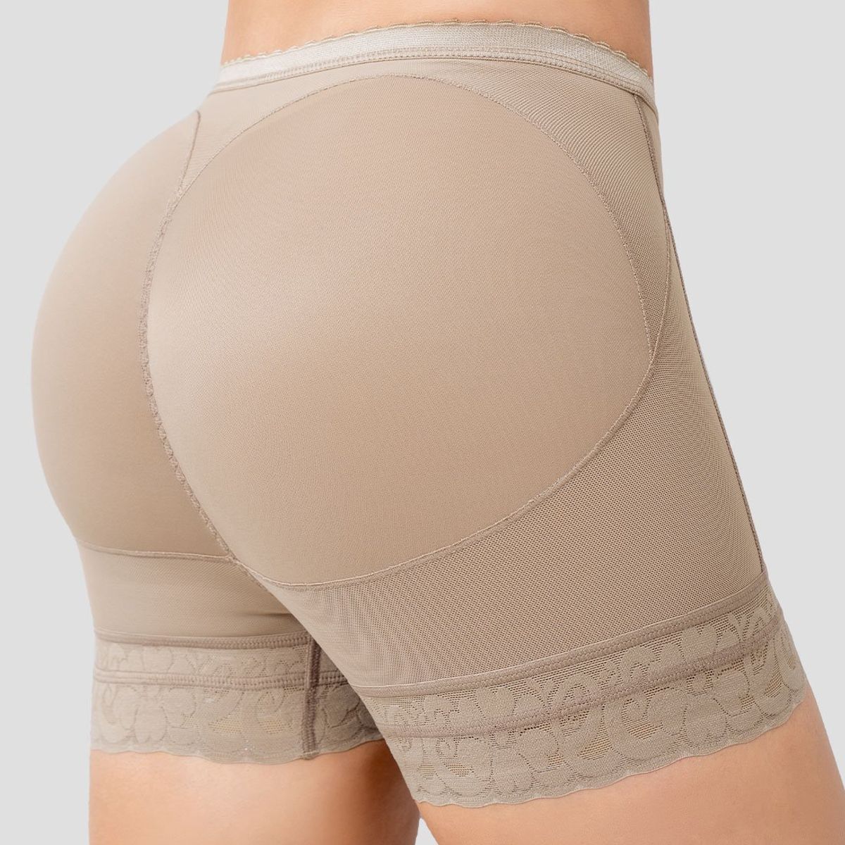 FORMAS INTIMAS - Short Levanta Cola Mujer Gris FI 105326