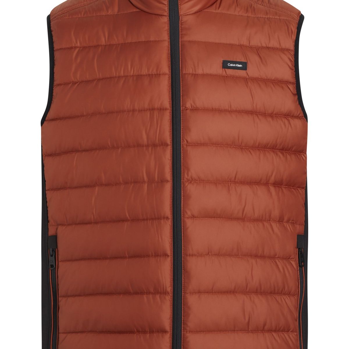 CALVIN KLEIN - Chaleco naranja con relleno de poliéster reciclado Calvin Klein