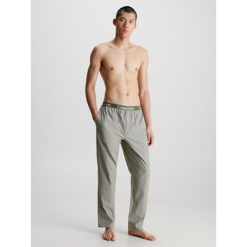 CALVIN KLEIN - Pantalón gris largo de pijama Calvin Klein