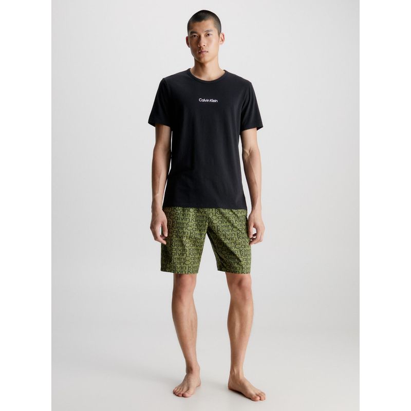 CALVIN KLEIN - Conjunto multicolor de shorts de pijama Calvin Klein