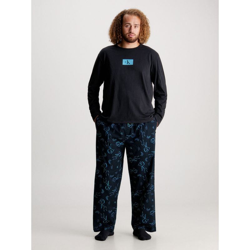 CALVIN KLEIN - Conjunto negro de pijama - CK96 Calvin Klein