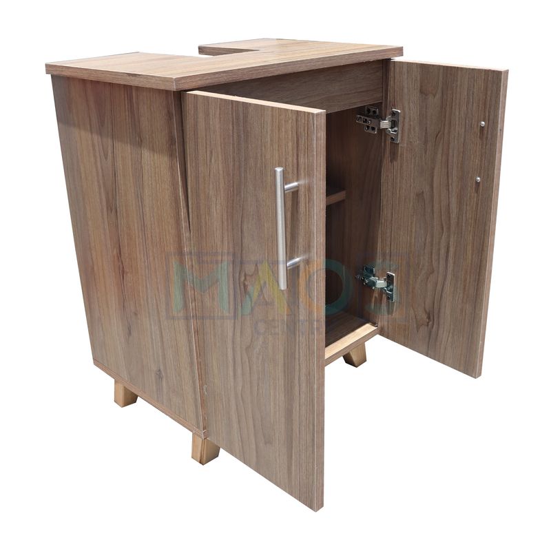 MAOS - Mueble Para Lavamanos Repisa Flotante Con Puerta Para Baño